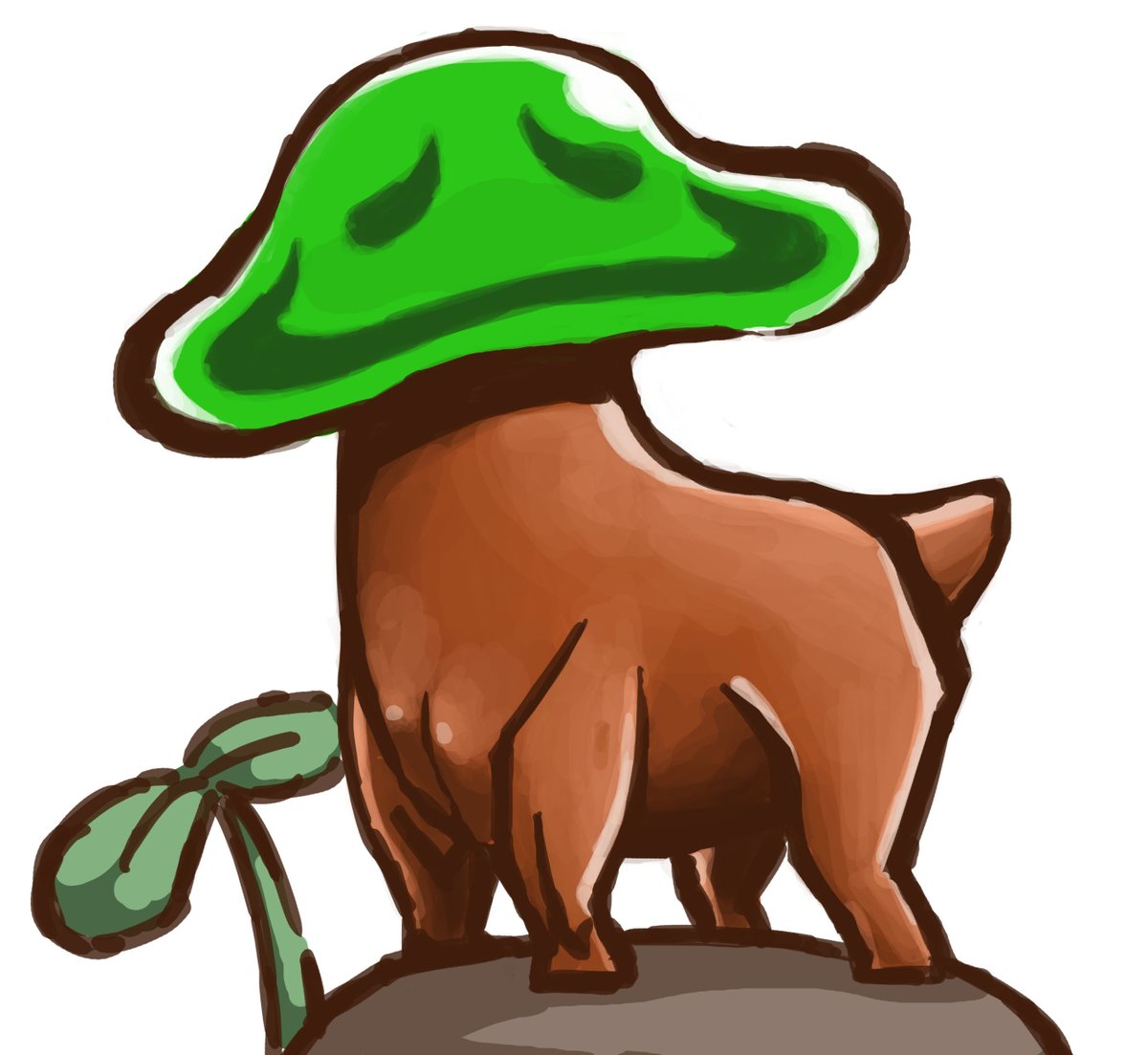 ちな2013年初めに描いた
にくにぐしいは馬でしたw 