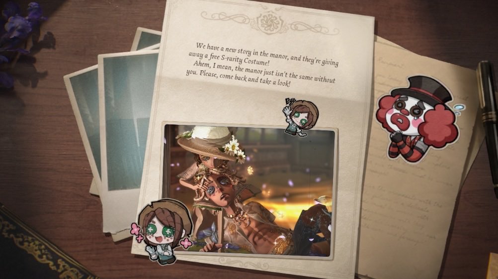 kyonseal's tweet photo. I'm playing Identity V. Fancy a game? https://t.co/UeN8KazXiy
