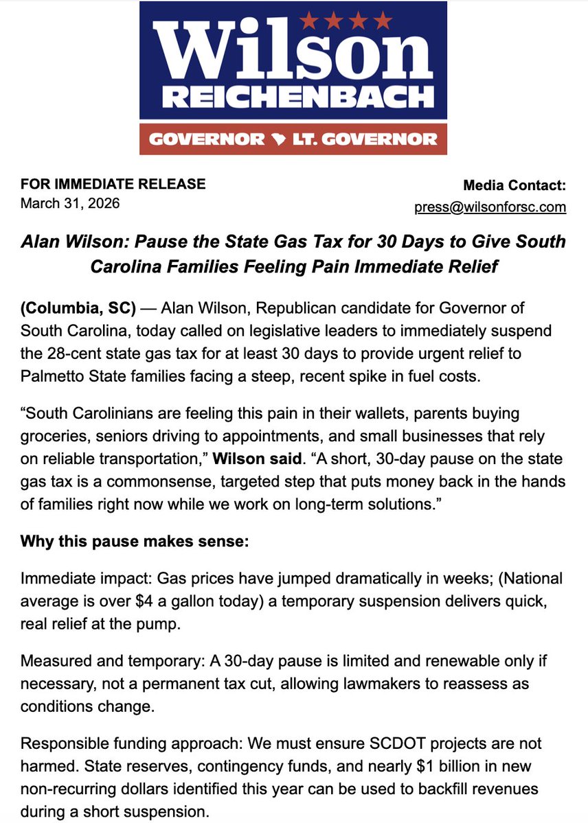 Alan Wilson tweet media