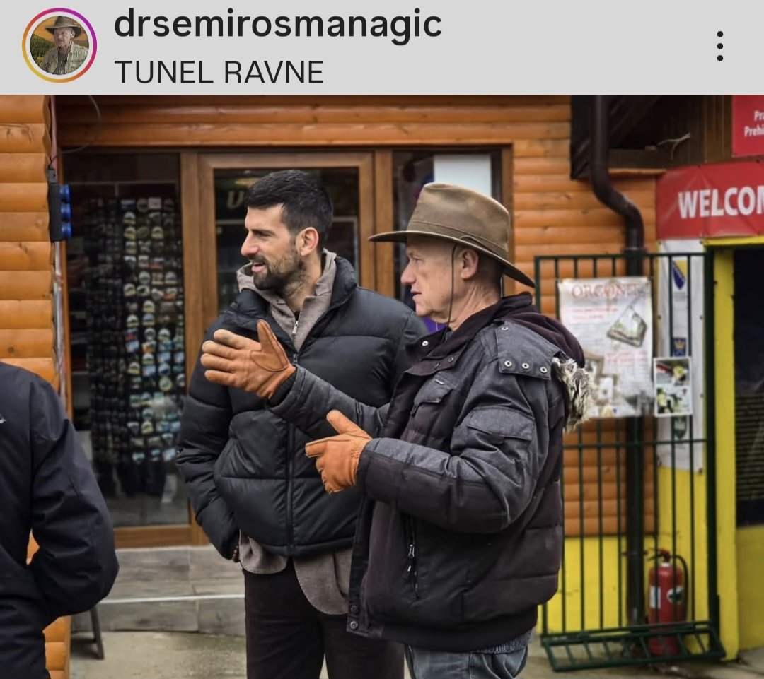 MilicaM84932667's tweet image. . @DjokerNole with Semir Osmanagic in Visoko 🇧🇦
Bosnian Pyramid of the Sun ⛰️☀️

#Djokovic #NoleFam 
📸: @drsemirosmanagic IG
