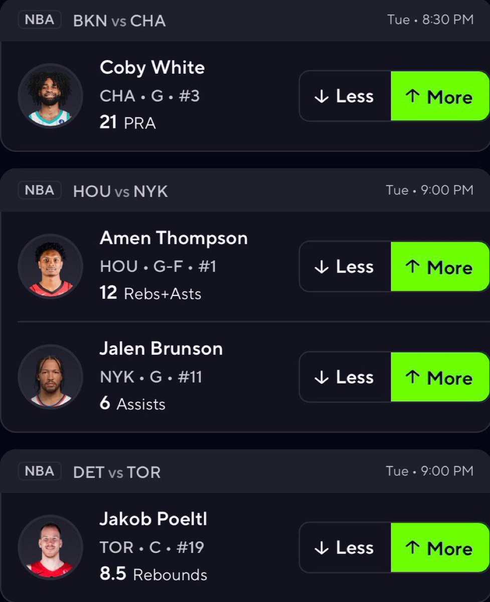 LEGIT PICKS💫⚾🏈🏀 tweet media