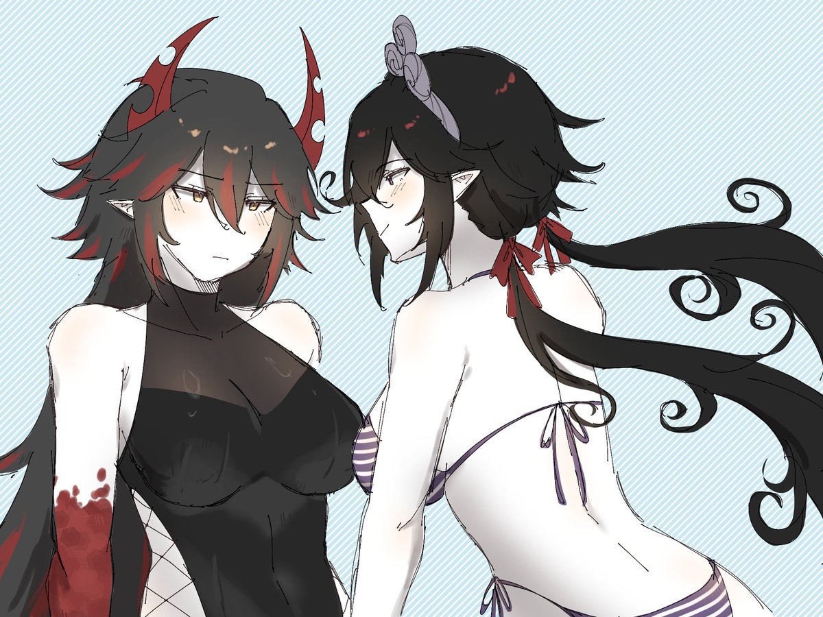 cherrubeam's tweet photo. Day 28: Swimwear/bikini (late)
dear followers, today I offer you SataIvlin. tomorrow? who knows
#SataIvlin #Ivlin #Satanica #SataIvlis #funamuseum #mogekomarch26 https://t.co/HRdJDKEQaS