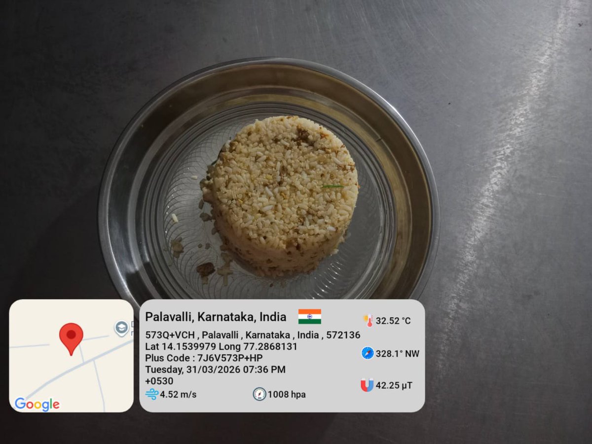 Dbrars736's tweet photo. #SocialAudit_SWDMeals
@SWDGoK 
DBRARS ST-736 PALAVALLI night dinner https://t.co/E0skpkKKSt