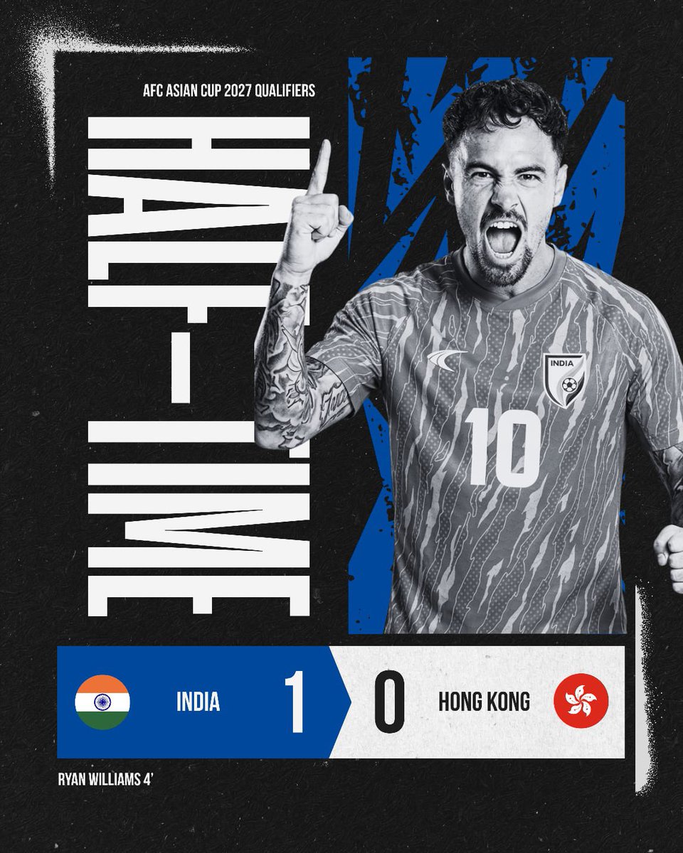 kbfc_manjappada's tweet image. Half Time: India leads 🇮🇳🔥
Strong start, let’s finish stronger 💪💙

#IndiaVsHongKong #IndiaLeading #Manjappada