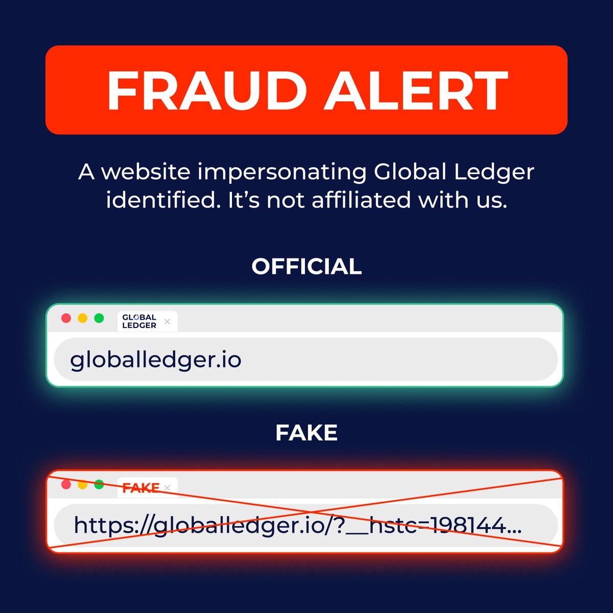 Global Ledger Alerts tweet media