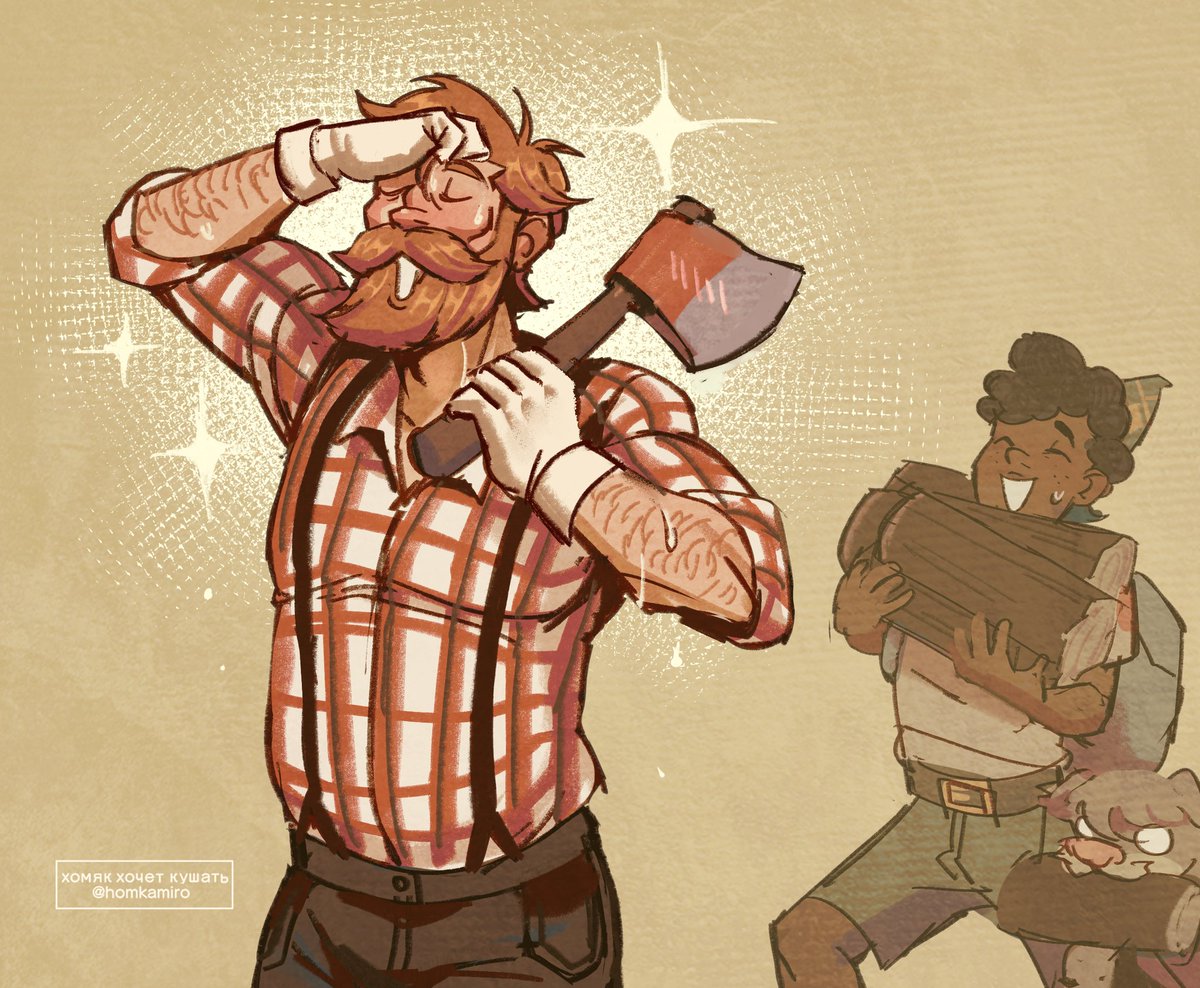 homkamiro6291's tweet image. Walter and Woody shenanigans in honour of Walter's birthday🥹🥹love drawing my mains

#dst #dontstarve