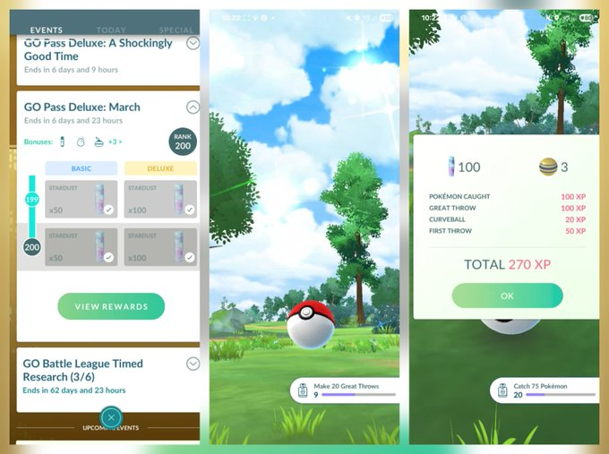 BlueNephros's tweet photo. Anyone else completed the #GOPassDeluxe for March but today are seeing the weekly tasks being registered even though its not going to have any effect on anything...... bit weird but hey ho.......
#Pokemon #PokemonGO #PokemonGOApp #BlueNephros https://t.co/yBHUiuBgUN