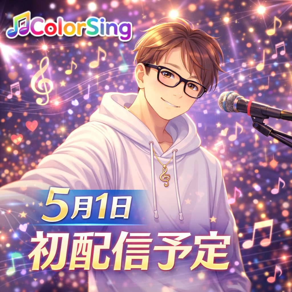 本日はお誕生日のお祝いありがとうございました☺️
あわせてこの度ColorSingの2時審査に挑戦することになりました🤭
きっかけは、どーしても歌いたい歌がColorSingにしかないので、審査申込したら一次審査受かっちゃいまして🤭
一緒に楽しんでいただけたら嬉しいです☺️お待ちしております🙇‍♂️