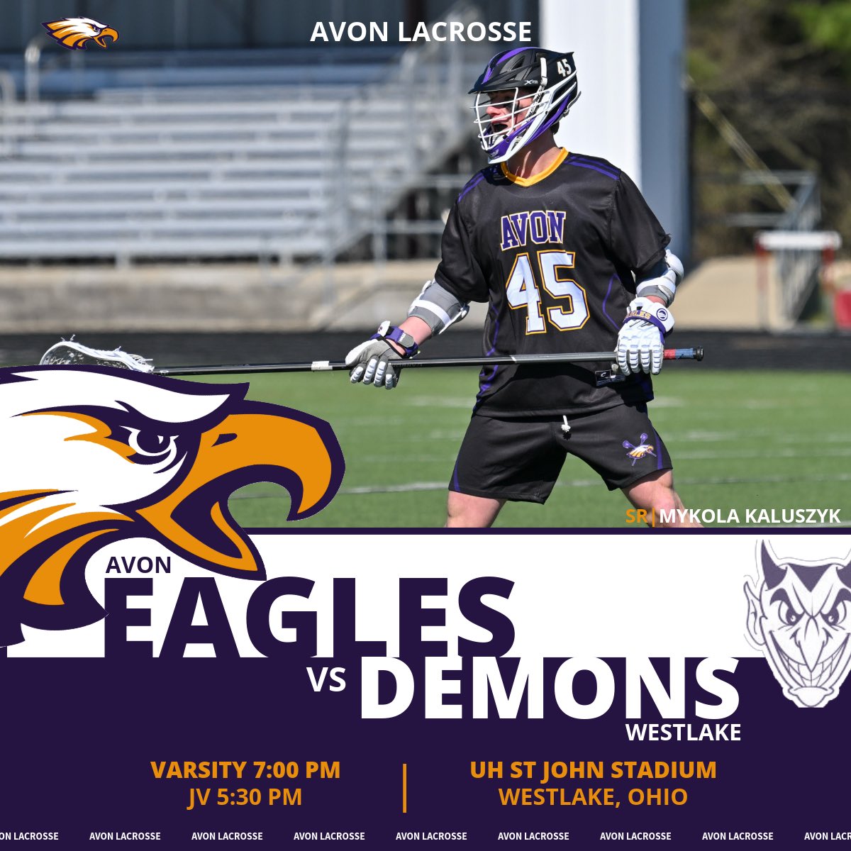 Avon HS Boys Lacrosse 🦅🥍 tweet media
