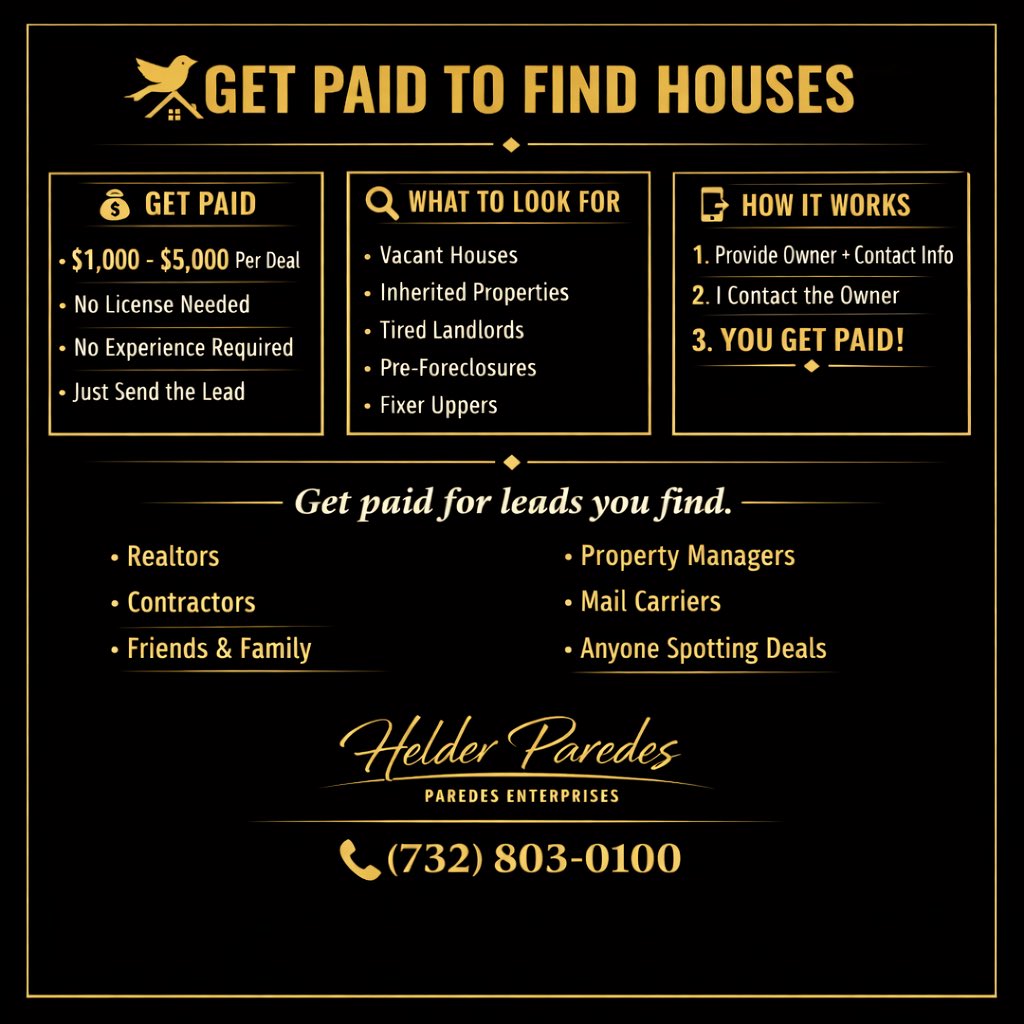HelderParedes's tweet photo. #WeBuyHousesNJ #SellHouseFastNJ #CashBuyerNJ #OffMarketNJ #AsIsSale #NoRealtorNeeded #AvoidForeclosureNJ #InheritedPropertyNJ #TiredLandlordNJ #NewJerseyRealEstate #NJProperty #NJHousing #DistressedProperty #VacantProperty #MiddlesexCountyNJ #UnionCountyNJ https://t.co/3L79YsXCbx