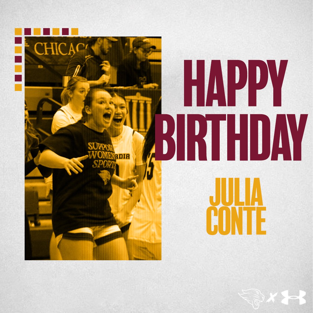 CUCWBball's tweet photo. We've got a second birthday today...

Have a great day, Julia! https://t.co/HdC6l3rAXX