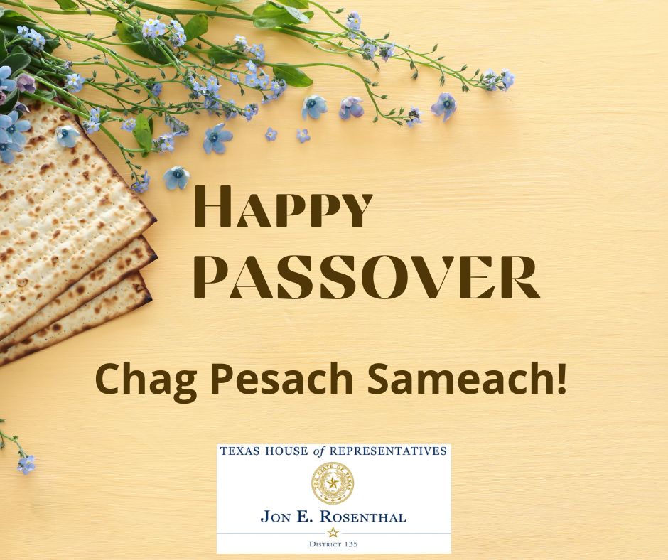 Jon_RosenthalTX's tweet photo. Chag Pesach Sameach (Happy Passover) to all who celebrate across the globe! To learn more about this celebration of freedom from oppression, visit: https://t.co/4U6EMsIr3S https://t.co/zocngWiHIV