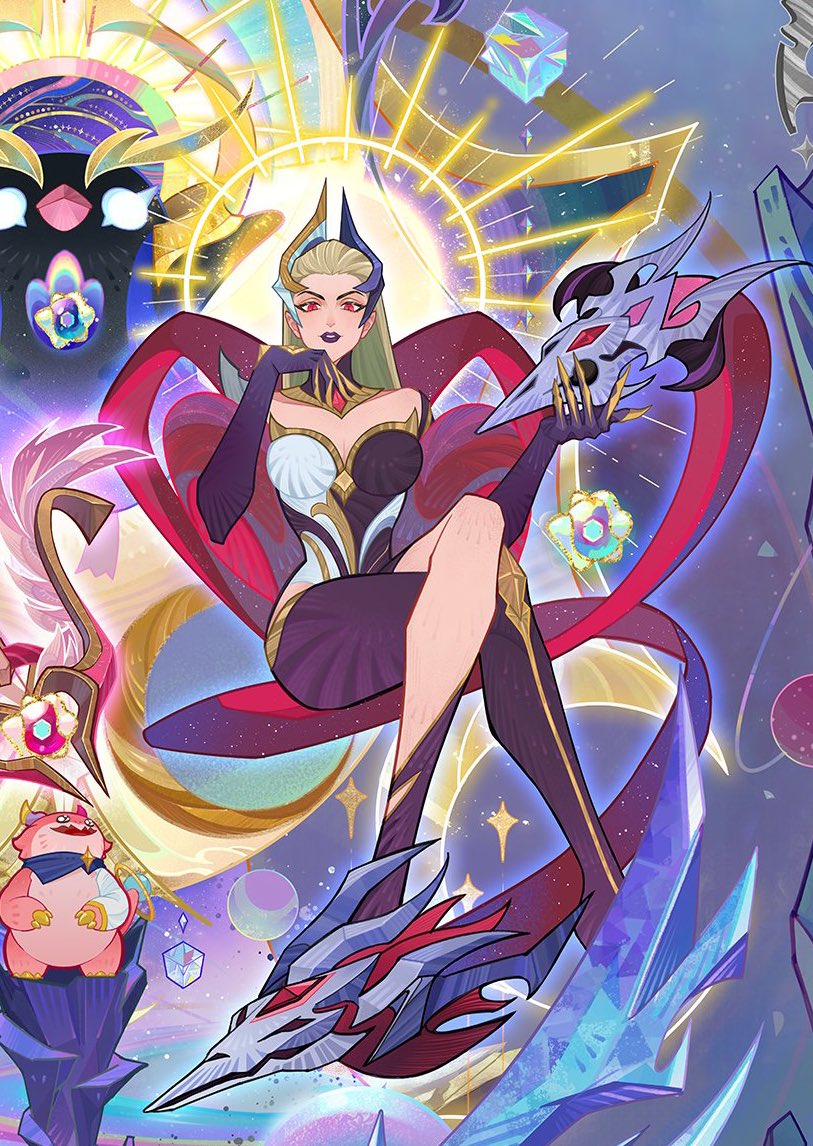 Jang Akali CEO Evelynn CEO tweet media