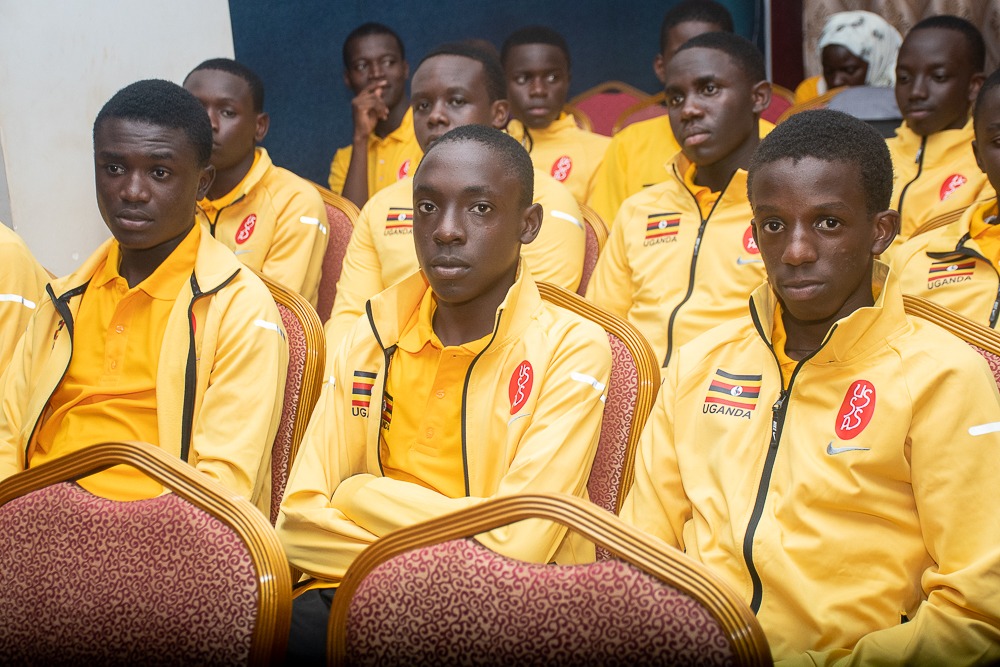 Ongoing is a flag off ceremony for team Uganda (<a href="/StMarysKitende/">StMarysKitende</a>) for the CAF Schools Football Championship 2026 in Harare, Zimbabwe at St. Mary's Kitende.
#USSSAUpdates2026