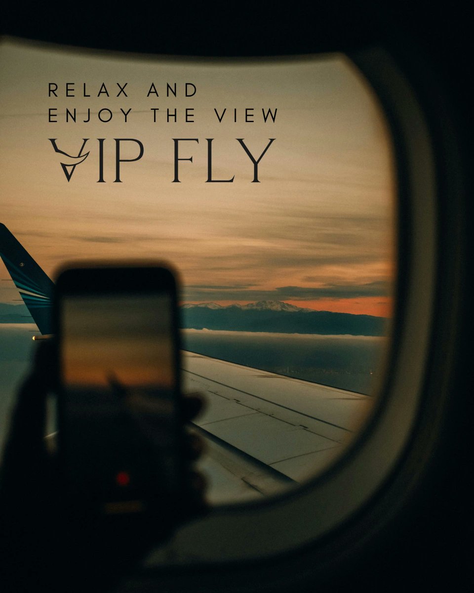 VIPFly_com's tweet image. Turn your travel dreams into reality with VIP-Fly ✈️✨

Start your adventures the VIP way and make every journey as extraordinary as your destination.

Book your VIP-Fly experience now
👉🏻 vip-fly.com

#VIPTravel #LuxuryConcierge #StressFreeTravel