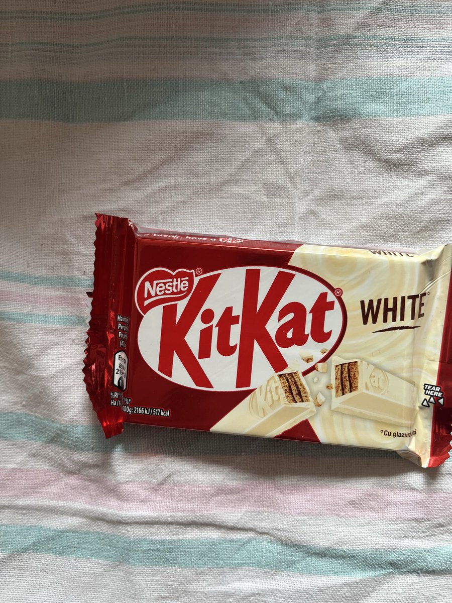 Omlyy's tweet photo. @KITKAT Had to buy one tosave the company. https://t.co/SEMrRr7uTi
