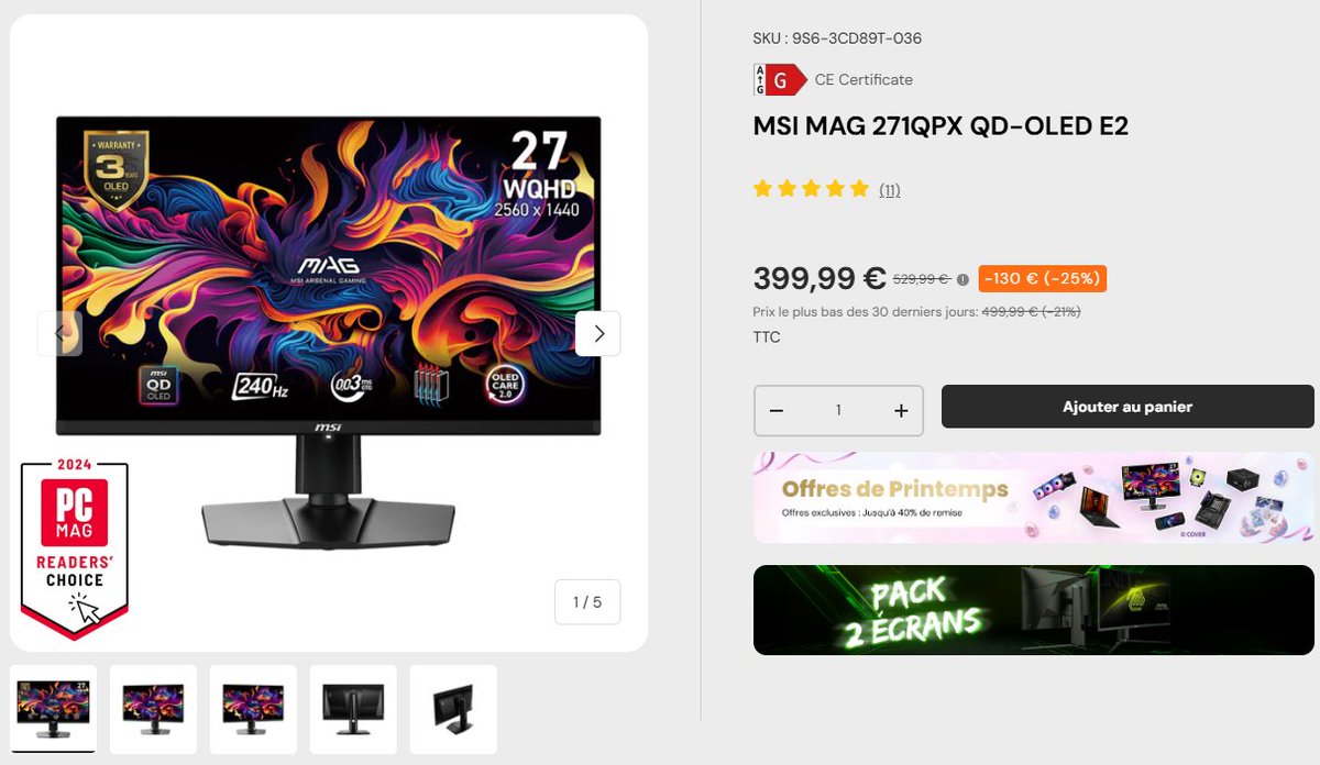 MSI France tweet media