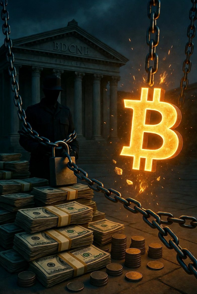 It is shocking how our money is no longer truly ours.

Just try moving relatively modest sums—thousands—of dollars, pesos, etc. The bank, brokerage firm, or financial institution will undoubtedly block you once you exceed a certain limit!

Only #Bitcoin can save us. Be prepared!
