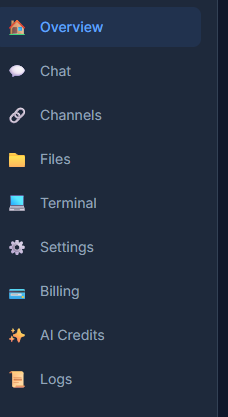 #openclaw Your private #aiagent with advanced features. #webcaht file management and terminal on your dashboard.
