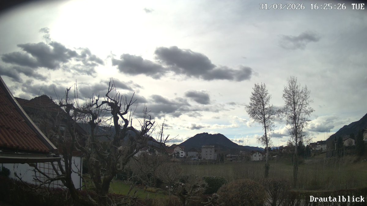 Wetterstation Villach tweet media