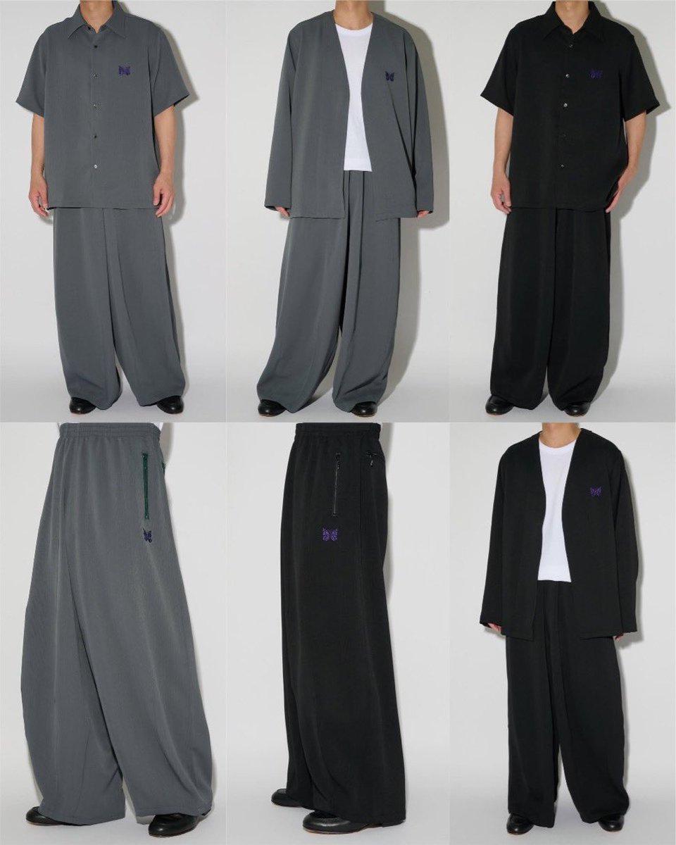 NEEDLES x STUDIOUS 26SS プリーツ素材 NEEDLES x STUDIOUS 26SS プリーツ素材を使用した別注アイテムが国内4