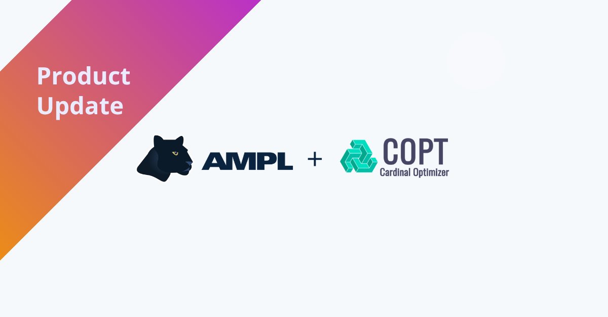 AMPL Optimization tweet media