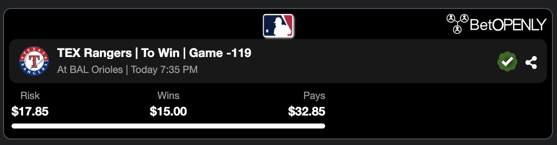 Bets on BetOpenly.com tweet media