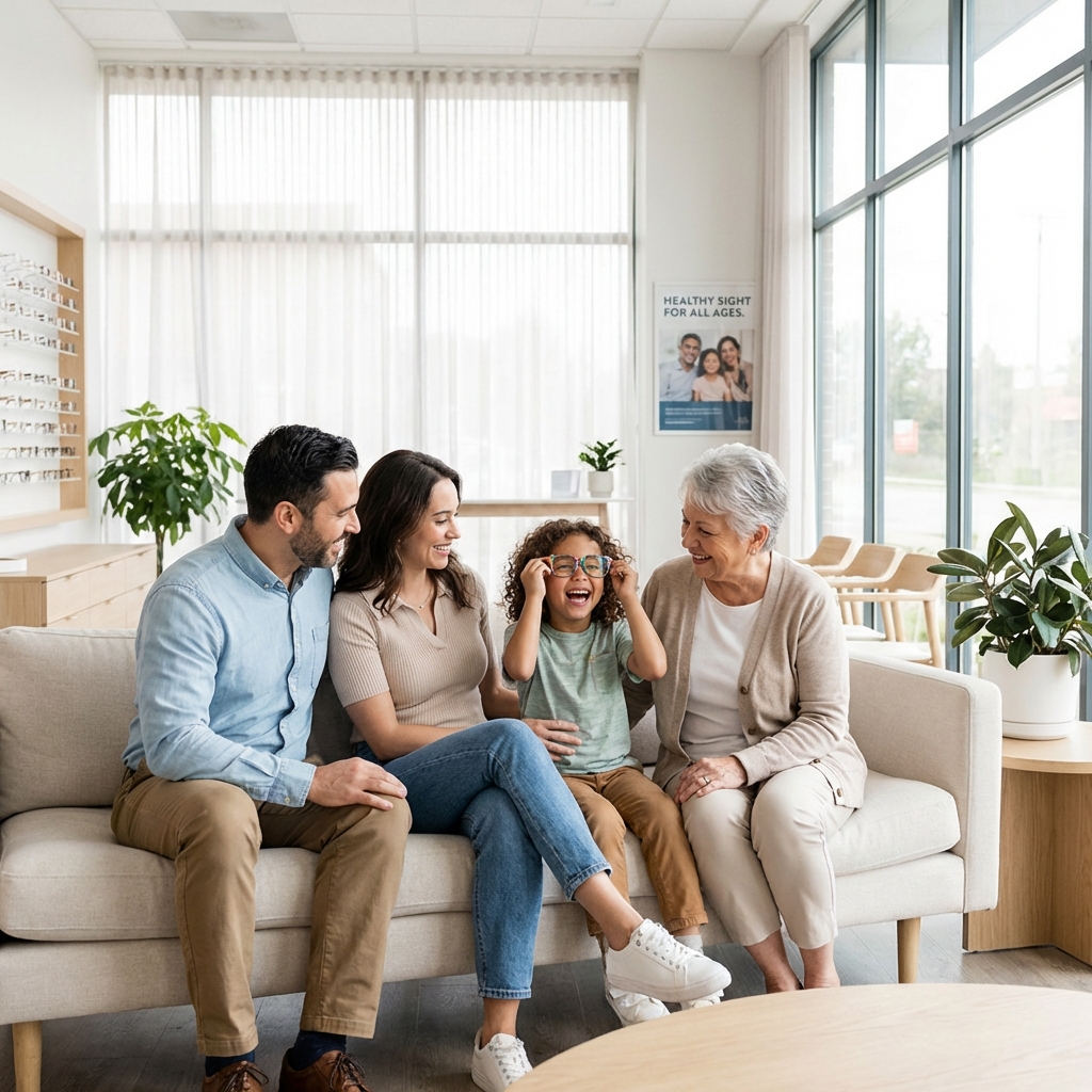 ChanOptometry's tweet image. Healthy eyes matter at every age. From your child’s first eye exam to advanced care for seniors, proactive vision checks keep families thriving. Book your comprehensive eye exam today: chanoptometry.com #EyeExam #Markham