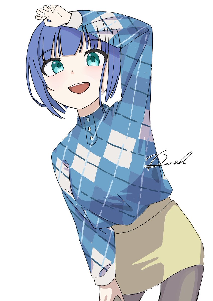 千秋ちゃんラフ🎨
#OC #一次創作