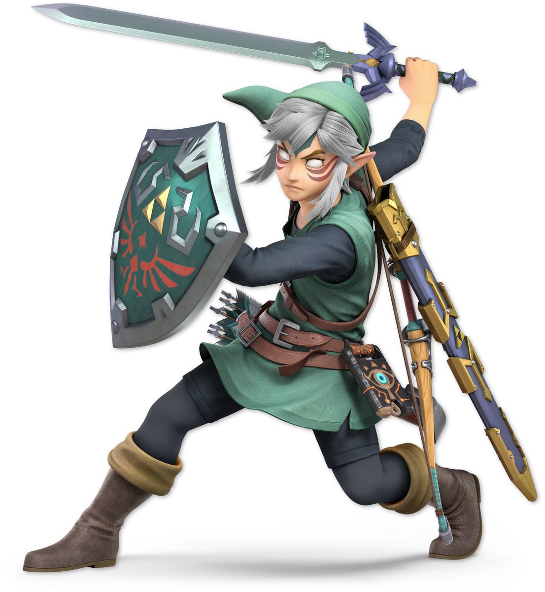 Posting Link’s smash ultimate renders everyday tweet media