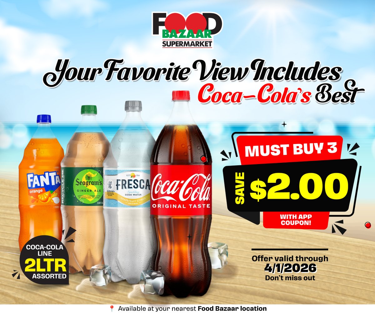 Food Bazaar Supermarket tweet media