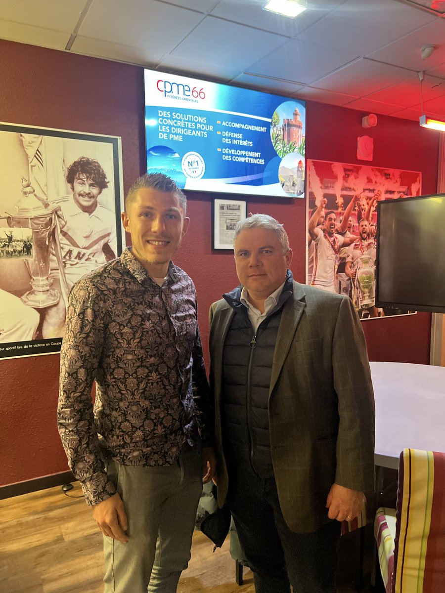 Xavier_Baudry's tweet image. #Perpignan | Présent à l’AG de la @CPME66 au stade Gilbert Brutus.
Félicitations à Fabrice Pruja pour sa réélection à la présidence et bienvenue aux nouveaux administrateurs qui rejoignent le bureau de l’organisation patronale. #TPE #PME #Entreprises