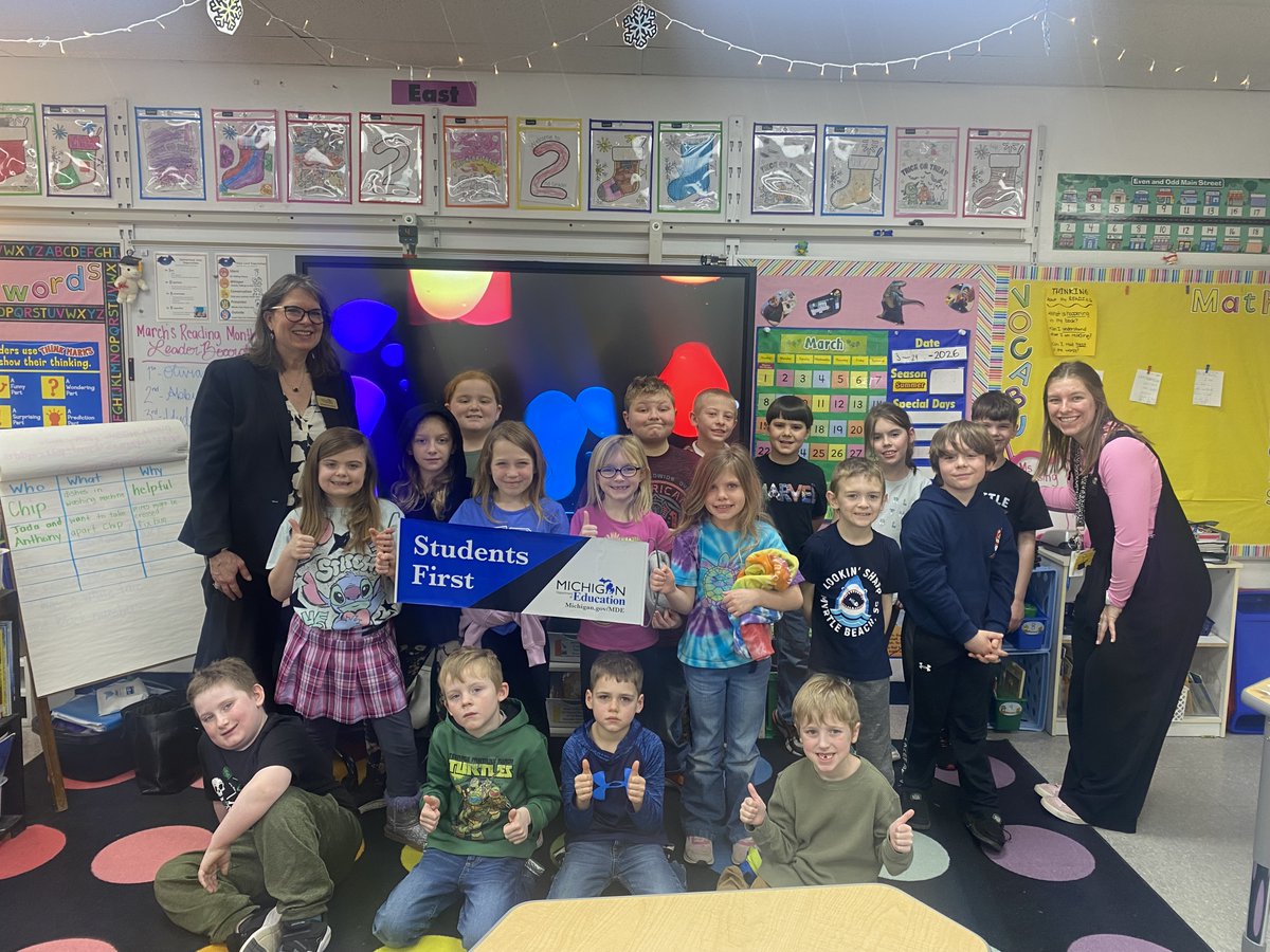 mieducation's tweet image. We appreciate our Michigan Department of Education team members who are helping to celebrate #MarchReadingMonth. Many thanks, Alisande Shrewsbury! #studentsfirst