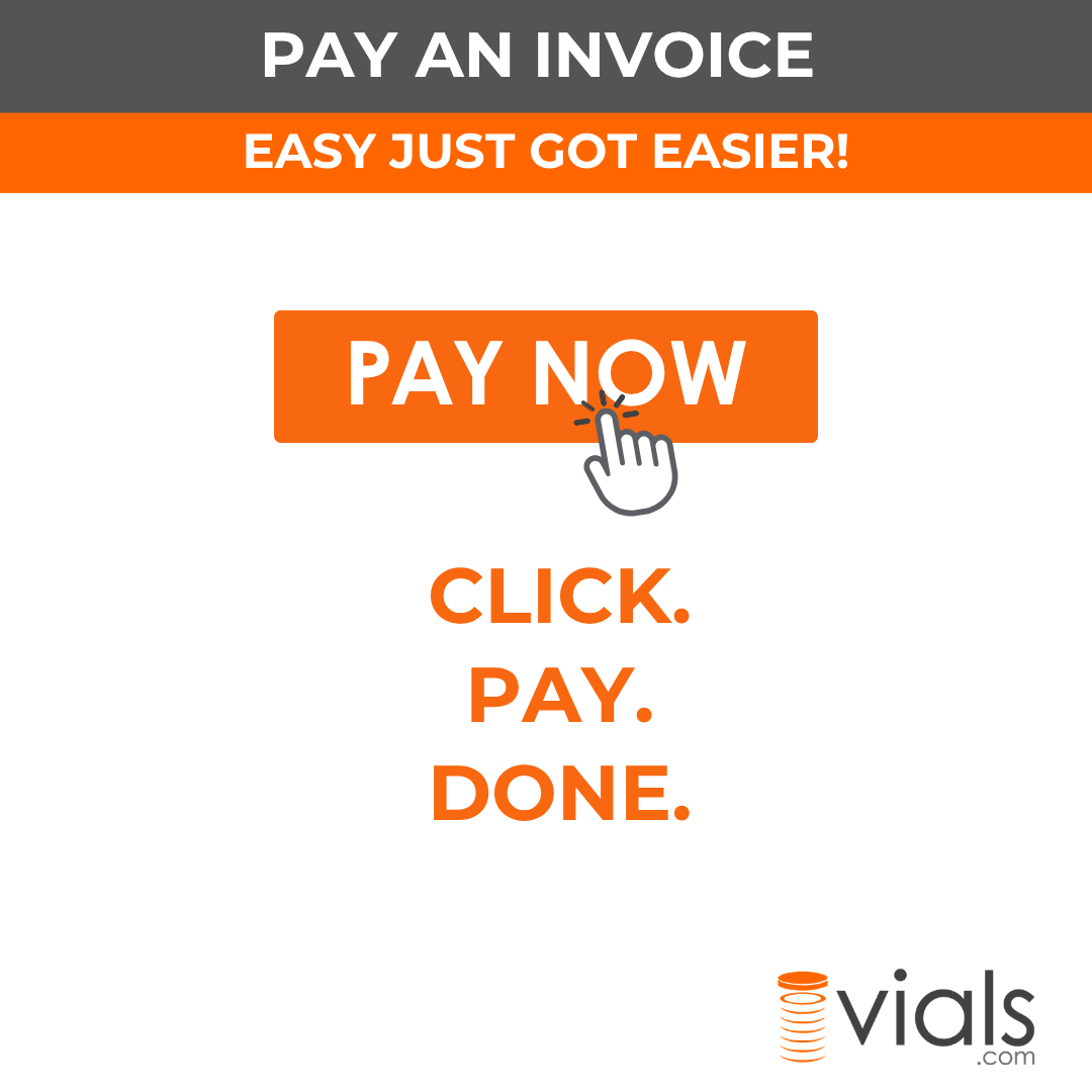 vials's tweet photo. Quick tip: Use the Pay Now link in your invoice email to quickly pay by credit card or ACH. ⚡📨  #PharmacyTips #PayNow https://t.co/qJAwwt1fL0