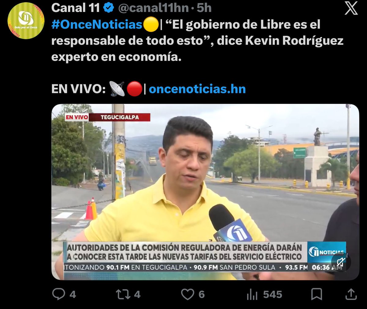 El artículo 51 del reglamento para el cálculo de tarifas  provisionales de energía eléctrica, permite diferir el costo de la misma a 9 meses y, la política energética de la expresidenta Xiomara, fue mediante los mecanismos que la ley establece bajar el costo de la energía y