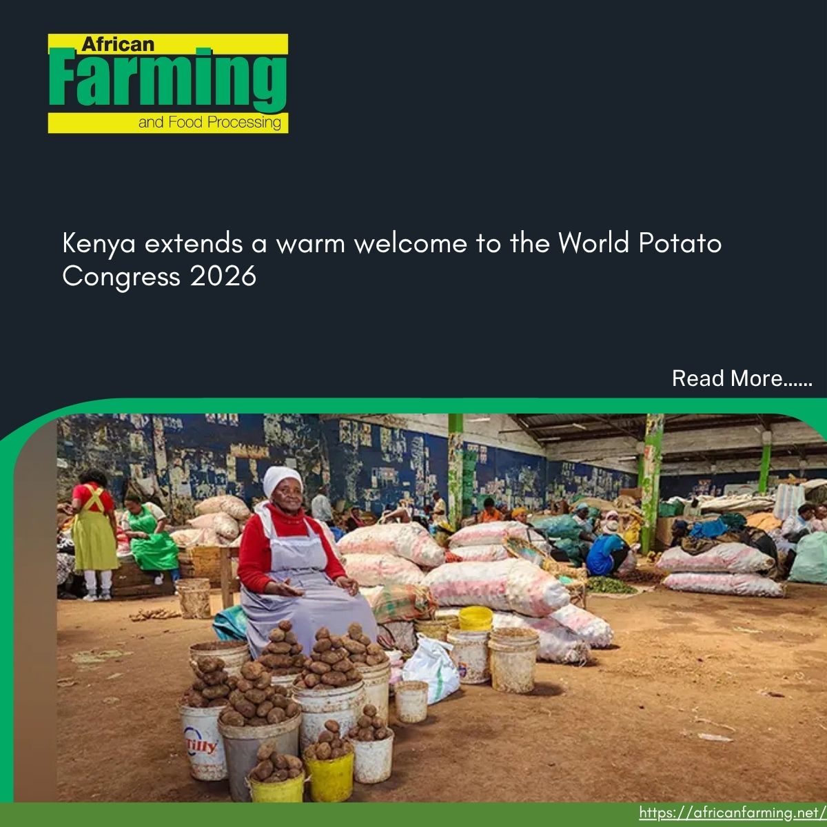 Hosting the World Potato Congress 2026  respected global gathering is a special moment for the country, made even more meaningful as it marks the first time taking place in East Africa.

Read more:zurl.co/qVpcl
#allinafrica #agriinnovation #africatech #af #valuechain