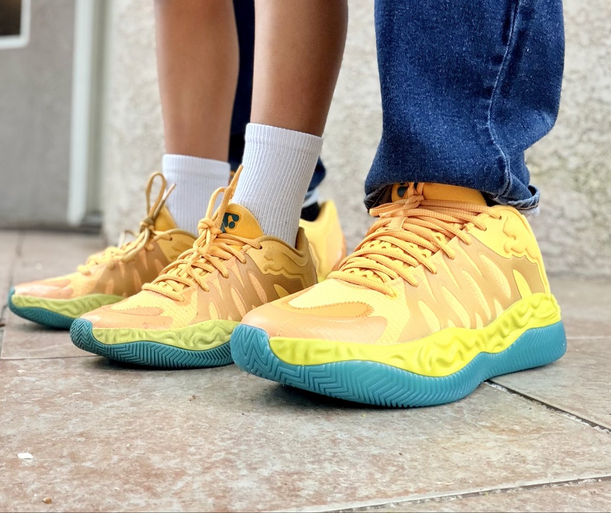 kb8thekid's tweet image. So a quick father son moment, we rocked our Hali’s together at the gym. It’s a fun colorway and he loves them. @PUMAHoops @PUMA #hali #puma #pumabasketball #wdywt #kotd #fatherson #myson #orange