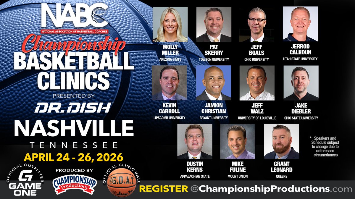 CleveStCCBball's tweet image. Excited to be a part of @NABC1927 &amp;amp; @ChampProduction and all of their high-level events!! Coaches at every level, be sure to check out this BIG-TIME event in Nashville, TN in April!! #LEARNMORE #BEMORE #GOCOUGARS 🔵⚪️🔵