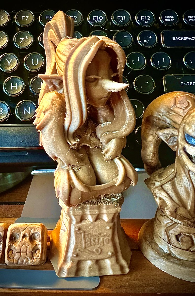 Kent2D's tweet photo. Lasido 3D Print - First pass using Wood PLA 👀 https://t.co/fNsSMG3TNo