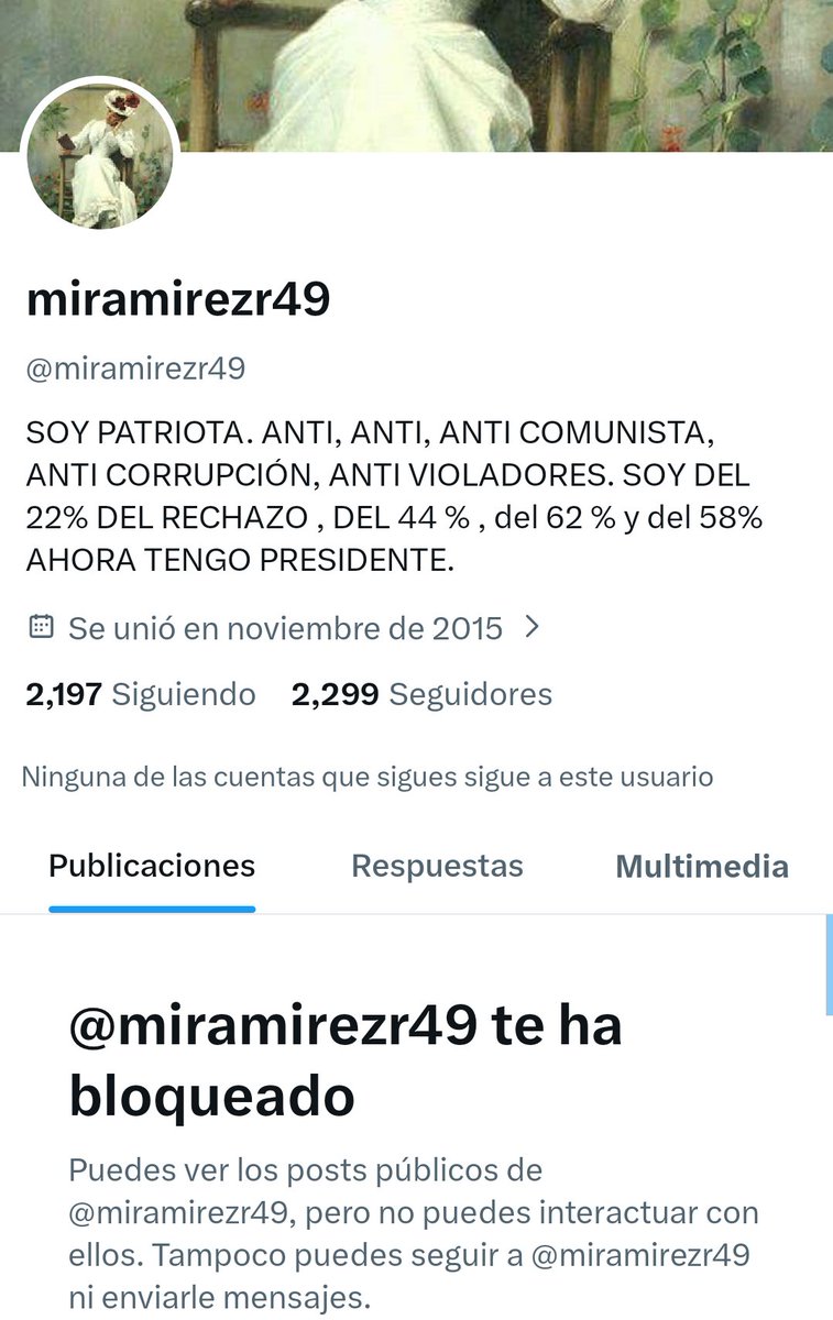 A ver hasta dónde llega esta ignorante que se cree patriota inventando que todos son comunistas menos ella jajaja