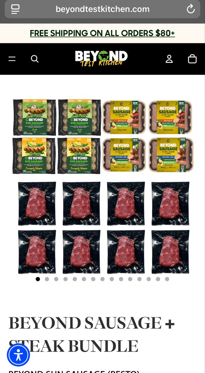 Elhenry78's tweet photo. $BYND #BYND new bundles being sold at https://t.co/I12k0PvAhh A lot of bad news has been priced in. Products have been constantly selling out. It is time for the bulls to shine. https://t.co/etPX31Q7vv