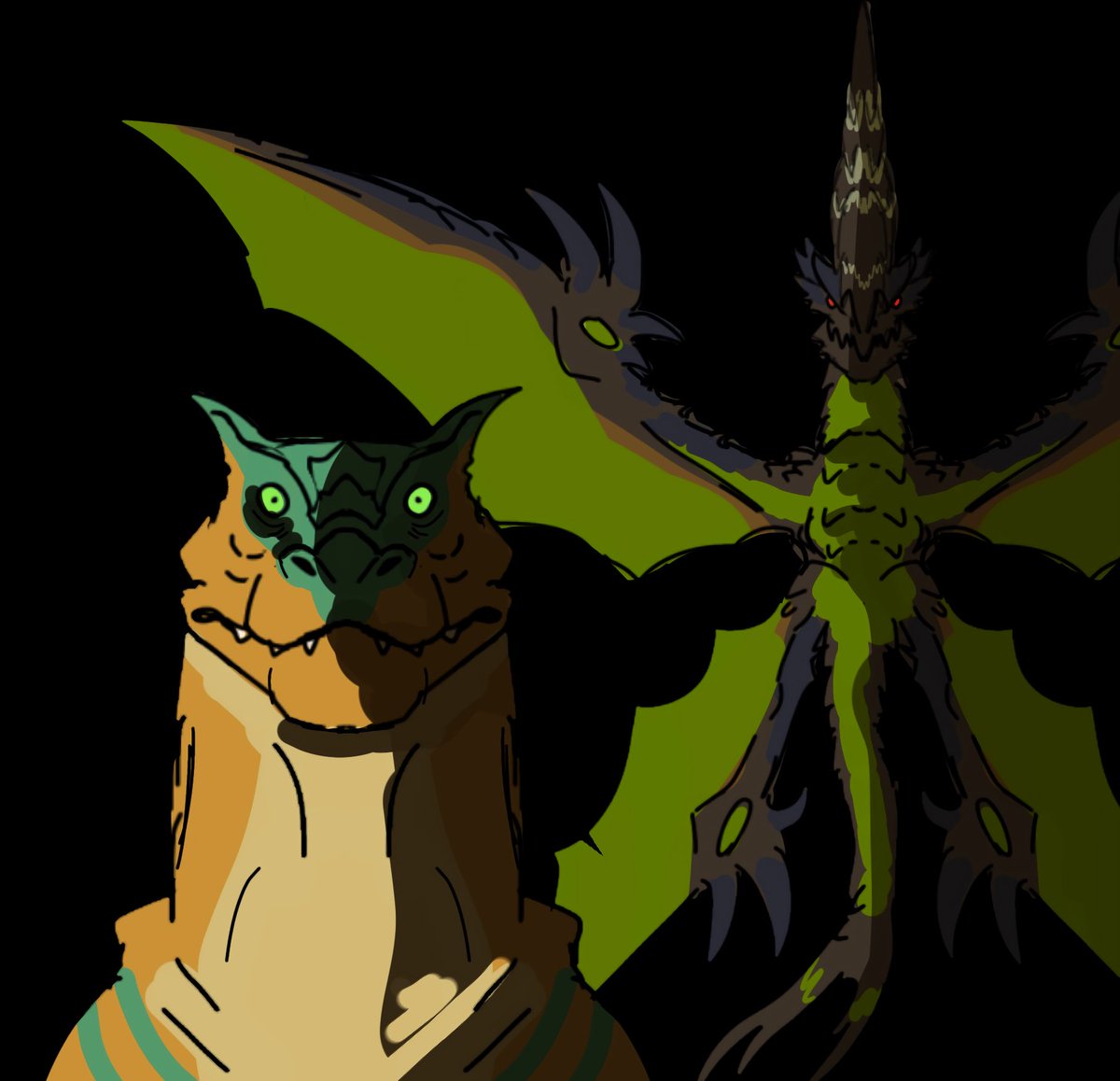 Puerto Rican Green Nargacuga (Valk) tweet media