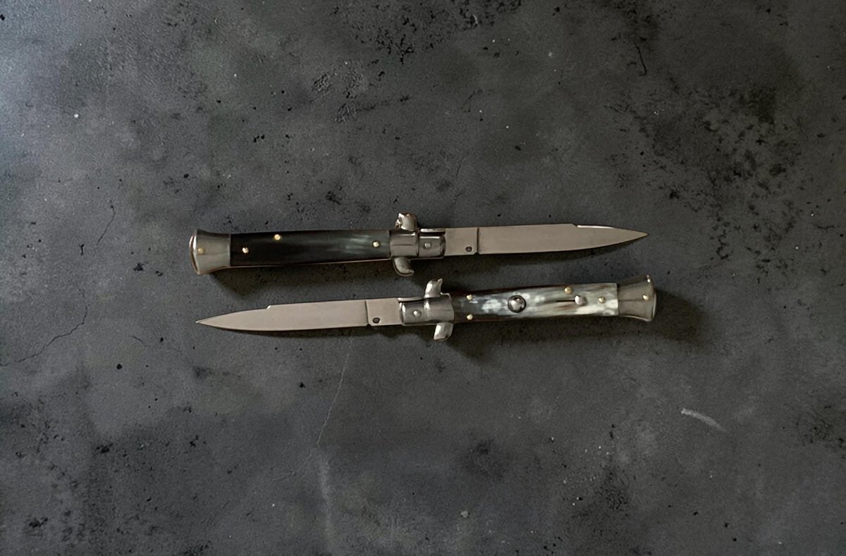 PerryKnifeWorks's tweet photo. Just in from Maniago #Italy Frank Beltrame 9" Stilettos with swedge style blades. Limited supply so get one today!
Get one here > https://t.co/SaUB4ZEklt https://t.co/yBsxz4SzfY