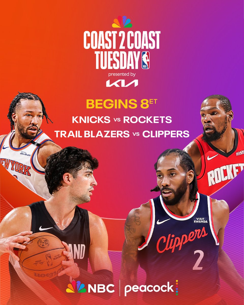 NBA on NBC and Peacock tweet media