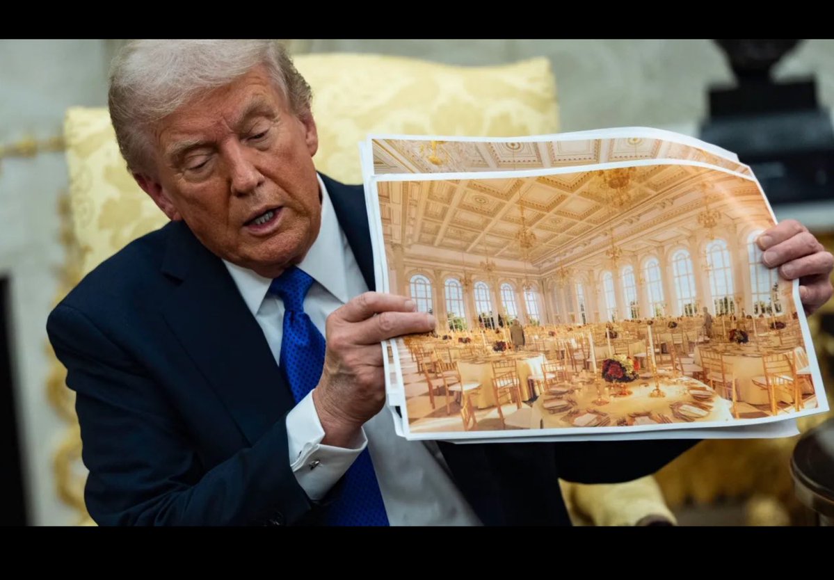 AUC…Ależ będzie wycie🤪

Sędzia Sądu Rejonowego Richard Leon w swoim postanowieniu zakazal Trumpowi przebudowy sali balowej,w Białym Domu,gdyz Trump  nie jest jego właścicielem.😁😁😁