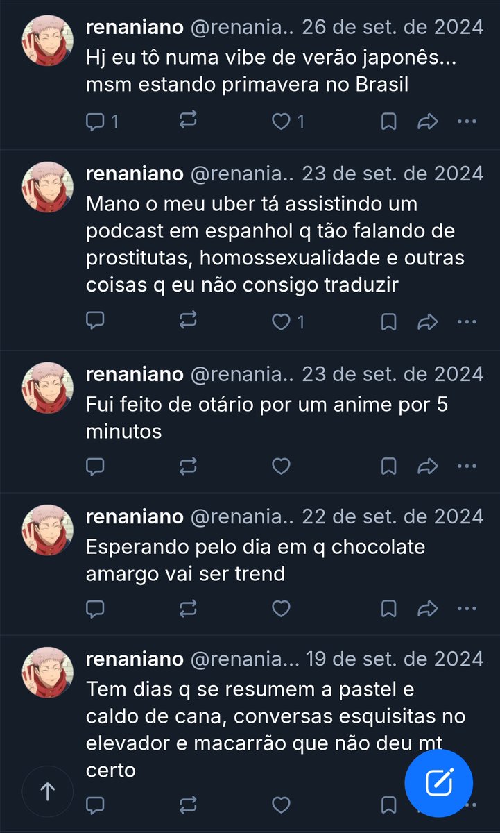 renanianoo's tweet photo. Eu tava revendo meus tweets e achei estranho pq eu lembrava q tinha coisas q eu tinha postado, mas não tava aqui. Até achei q tinham apagado, mas não, lembrei q tinha coisa q eu postei no bluesky. Fui la ver e agr vou deixar aqui registrado aqui https://t.co/PrbZRFJXQG