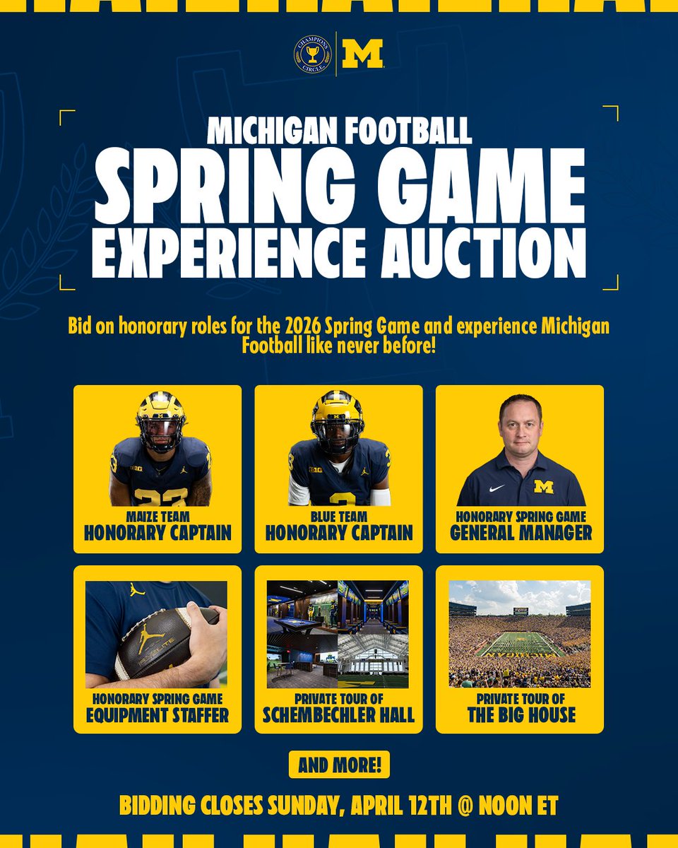 Michigan Athletics 〽️ tweet media