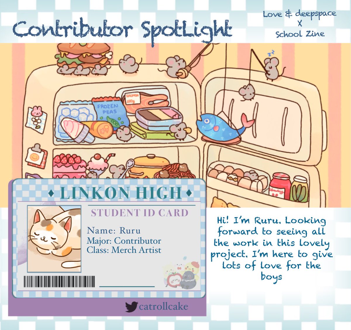 Linkon High - Love and Deepspace Zine tweet media