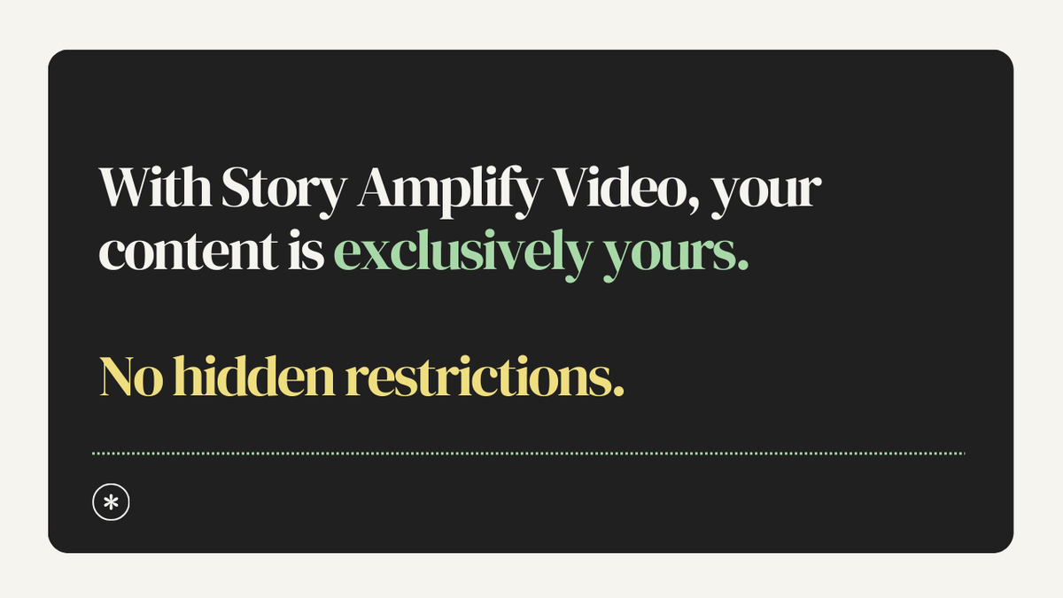 Story Amplify tweet media