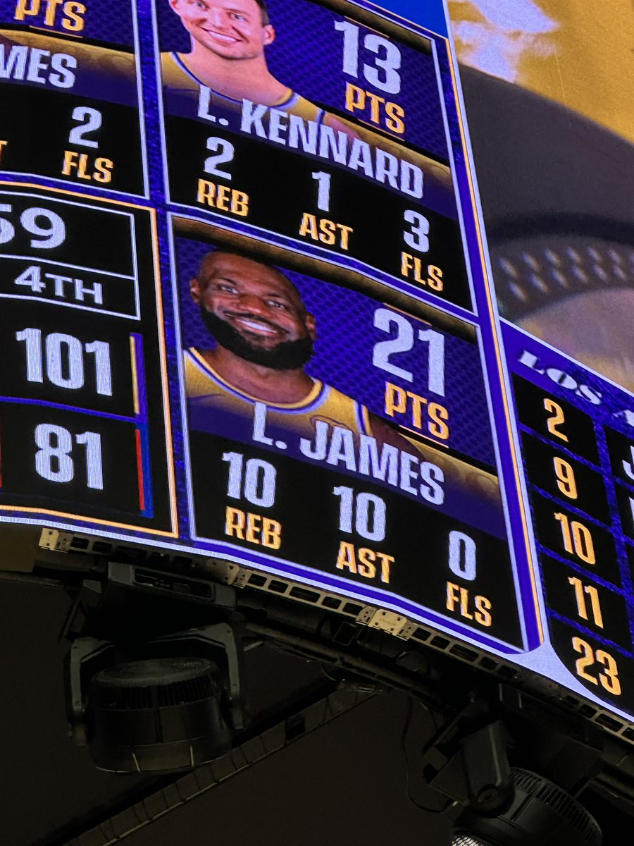 KableMan24's tweet image. The @Lakers beat Washington 120-101, LeBron had 21/10/12 another triple double 🔥 
#lebronjames #lakers #wizards #nba